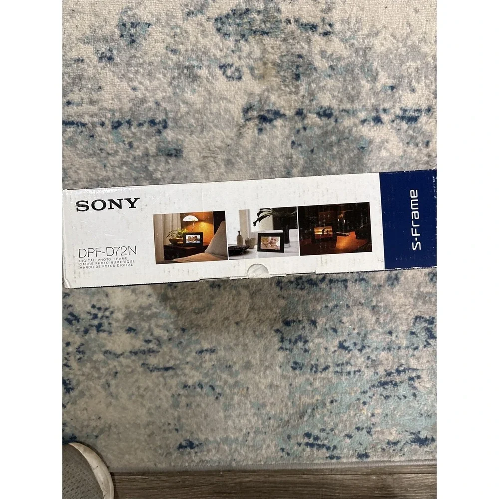 New! Sony S-Frame DPF-D72N LED Backlight 800 X 480 Pixels 7